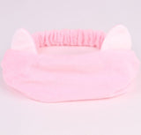 Dropshipping 2019 New Arrival Women Head Wrap Soft Coral Fleece Makeup Headband Washing Face Turban OMG Bow Hairband Hair Turban