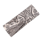 Women Bohemian Vintage Hair Bands Beach Twist Turban Knot Headband Elastic Hair Accessories