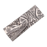 Women Bohemian Vintage Hair Bands Beach Twist Turban Knot Headband Elastic Hair Accessories
