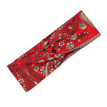 Women Bohemian Vintage Hair Bands Beach Twist Turban Knot Headband Elastic Hair Accessories