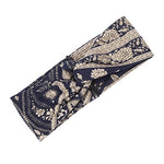 Women Bohemian Vintage Hair Bands Beach Twist Turban Knot Headband Elastic Hair Accessories