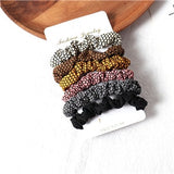 Free shipping fashion ins winter women basic scrunchies girl's hair bands Ponytail Holder Hair accessories