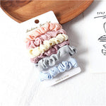 Free shipping fashion ins winter women basic scrunchies girl's hair bands Ponytail Holder Hair accessories