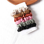 Free shipping fashion ins winter women basic scrunchies girl's hair bands Ponytail Holder Hair accessories