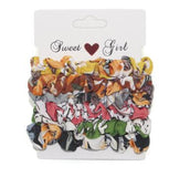 Free shipping fashion ins winter women basic scrunchies girl's hair bands Ponytail Holder Hair accessories