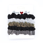 Free shipping fashion ins winter women basic scrunchies girl's hair bands Ponytail Holder Hair accessories