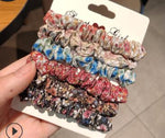 Free shipping fashion ins winter women basic scrunchies girl's hair bands Ponytail Holder Hair accessories