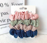 Free shipping fashion ins winter women basic scrunchies girl's hair bands Ponytail Holder Hair accessories