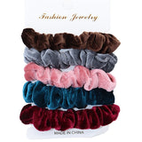 Free shipping fashion ins winter women basic scrunchies girl's hair bands Ponytail Holder Hair accessories
