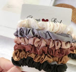 Free shipping fashion ins winter women basic scrunchies girl's hair bands Ponytail Holder Hair accessories