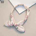 Women Sweet Hair Bands Print Headbands Retro Hair Accessories Cross Turban Bandage Bandanas Hairband Headwrap Summer Headwear