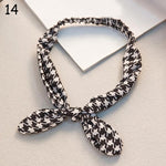 Women Sweet Hair Bands Print Headbands Retro Hair Accessories Cross Turban Bandage Bandanas Hairband Headwrap Summer Headwear