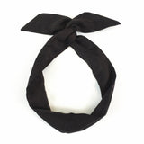Women Sweet Hair Bands Print Headbands Retro Hair Accessories Cross Turban Bandage Bandanas Hairband Headwrap Summer Headwear