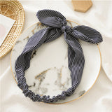 Women Sweet Hair Bands Print Headbands Retro Hair Accessories Cross Turban Bandage Bandanas Hairband Headwrap Summer Headwear