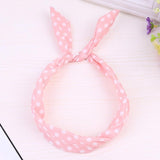 Women Sweet Hair Bands Print Headbands Retro Hair Accessories Cross Turban Bandage Bandanas Hairband Headwrap Summer Headwear