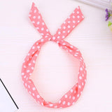 Women Sweet Hair Bands Print Headbands Retro Hair Accessories Cross Turban Bandage Bandanas Hairband Headwrap Summer Headwear