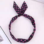 Women Sweet Hair Bands Print Headbands Retro Hair Accessories Cross Turban Bandage Bandanas Hairband Headwrap Summer Headwear