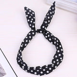 Women Sweet Hair Bands Print Headbands Retro Hair Accessories Cross Turban Bandage Bandanas Hairband Headwrap Summer Headwear