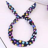 Women Sweet Hair Bands Print Headbands Retro Hair Accessories Cross Turban Bandage Bandanas Hairband Headwrap Summer Headwear