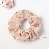 Korean Women Hearwear Girls Hair Tie Striped Lady Scrunchies Ponytail Hair Female Holder Rope Pineapple Print Hair Accessories
