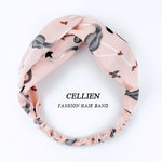 2020 NEW Hair Accessories for Women Girls Hair Bands Print Headbands Vintage Cross Turban Scarf Bandage повязка на голову DS02
