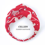 2020 NEW Hair Accessories for Women Girls Hair Bands Print Headbands Vintage Cross Turban Scarf Bandage повязка на голову DS02