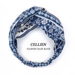 2020 NEW Hair Accessories for Women Girls Hair Bands Print Headbands Vintage Cross Turban Scarf Bandage повязка на голову DS02