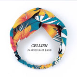 2020 NEW Hair Accessories for Women Girls Hair Bands Print Headbands Vintage Cross Turban Scarf Bandage повязка на голову DS02