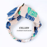 2020 NEW Hair Accessories for Women Girls Hair Bands Print Headbands Vintage Cross Turban Scarf Bandage повязка на голову DS02