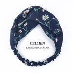 2020 NEW Hair Accessories for Women Girls Hair Bands Print Headbands Vintage Cross Turban Scarf Bandage повязка на голову DS02