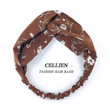 2020 NEW Hair Accessories for Women Girls Hair Bands Print Headbands Vintage Cross Turban Scarf Bandage повязка на голову DS02