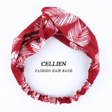2020 NEW Hair Accessories for Women Girls Hair Bands Print Headbands Vintage Cross Turban Scarf Bandage повязка на голову DS02