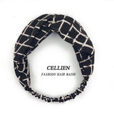 2020 NEW Hair Accessories for Women Girls Hair Bands Print Headbands Vintage Cross Turban Scarf Bandage повязка на голову DS02