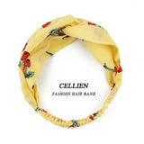 2020 NEW Hair Accessories for Women Girls Hair Bands Print Headbands Vintage Cross Turban Scarf Bandage повязка на голову DS02