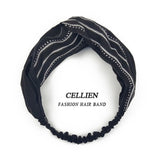 2020 NEW Hair Accessories for Women Girls Hair Bands Print Headbands Vintage Cross Turban Scarf Bandage повязка на голову DS02