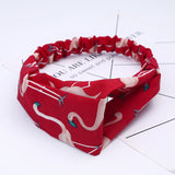 Fashion Women Girls Summer Bohemian Hair Bands Print Headbands Vintage Cross Turban Bandage Bandanas HairBands Hair Accessories
