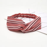 Fashion Women Girls Summer Bohemian Hair Bands Print Headbands Vintage Cross Turban Bandage Bandanas HairBands Hair Accessories