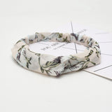 Fashion Women Girls Summer Bohemian Hair Bands Print Headbands Vintage Cross Turban Bandage Bandanas HairBands Hair Accessories