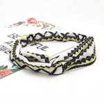 Fashion Women Girls Summer Bohemian Hair Bands Print Headbands Vintage Cross Turban Bandage Bandanas HairBands Hair Accessories