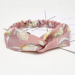 Fashion Women Girls Summer Bohemian Hair Bands Print Headbands Vintage Cross Turban Bandage Bandanas HairBands Hair Accessories