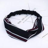 Fashion Women Girls Summer Bohemian Hair Bands Print Headbands Vintage Cross Turban Bandage Bandanas HairBands Hair Accessories