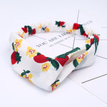 Fashion Women Girls Summer Bohemian Hair Bands Print Headbands Vintage Cross Turban Bandage Bandanas HairBands Hair Accessories