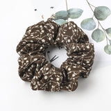 Korean Women Hearwear Girls Hair Tie Striped Lady Scrunchies Ponytail Hair Female Holder Rope Pineapple Print Hair Accessories