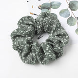 Korean Women Hearwear Girls Hair Tie Striped Lady Scrunchies Ponytail Hair Female Holder Rope Pineapple Print Hair Accessories