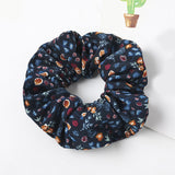 Korean Women Hearwear Girls Hair Tie Striped Lady Scrunchies Ponytail Hair Female Holder Rope Pineapple Print Hair Accessories