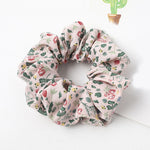 Korean Women Hearwear Girls Hair Tie Striped Lady Scrunchies Ponytail Hair Female Holder Rope Pineapple Print Hair Accessories
