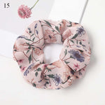 Korean Women Hearwear Girls Hair Tie Striped Lady Scrunchies Ponytail Hair Female Holder Rope Pineapple Print Hair Accessories