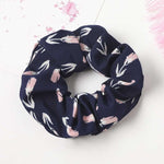Korean Women Hearwear Girls Hair Tie Striped Lady Scrunchies Ponytail Hair Female Holder Rope Pineapple Print Hair Accessories