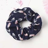 Korean Women Hearwear Girls Hair Tie Striped Lady Scrunchies Ponytail Hair Female Holder Rope Pineapple Print Hair Accessories