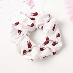 Korean Women Hearwear Girls Hair Tie Striped Lady Scrunchies Ponytail Hair Female Holder Rope Pineapple Print Hair Accessories